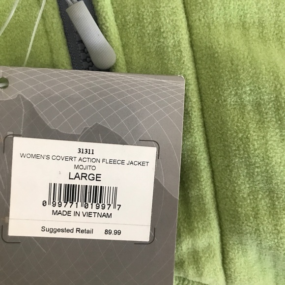 Red Ledge ❄️ Women’s Action fleece Soft warm Jacket~ Mojito SZ:L NWT! - Picture 7 of 9